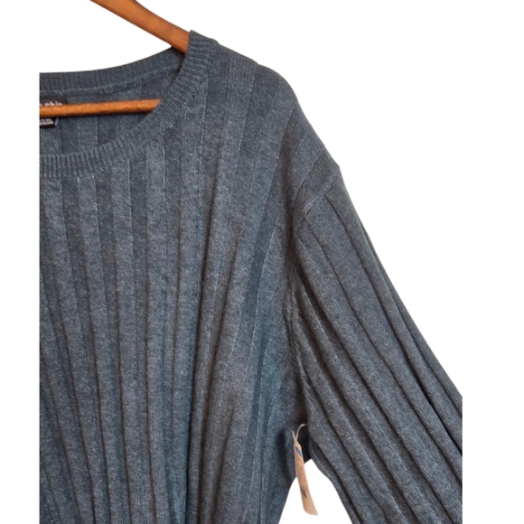 City Chic Womens Ribbed Sweater Flare Sleeve Hunter Green 18 Cozy - Picture 6 of 15